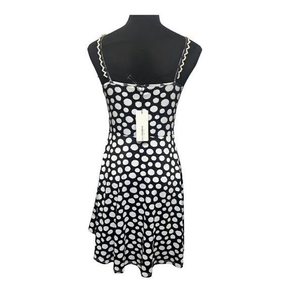 Lili Sidonio Polka Dot Mini Fit Flare Dress - Picture 3 of 10